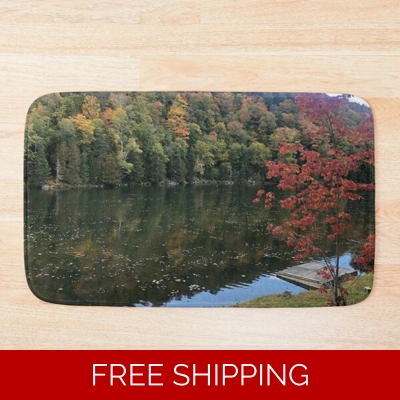 Le Studio Bath Mat Lake Perry Fall 2019